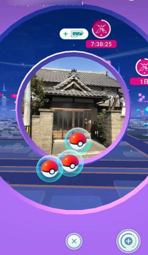 ポケモンGO　スクリーンショット